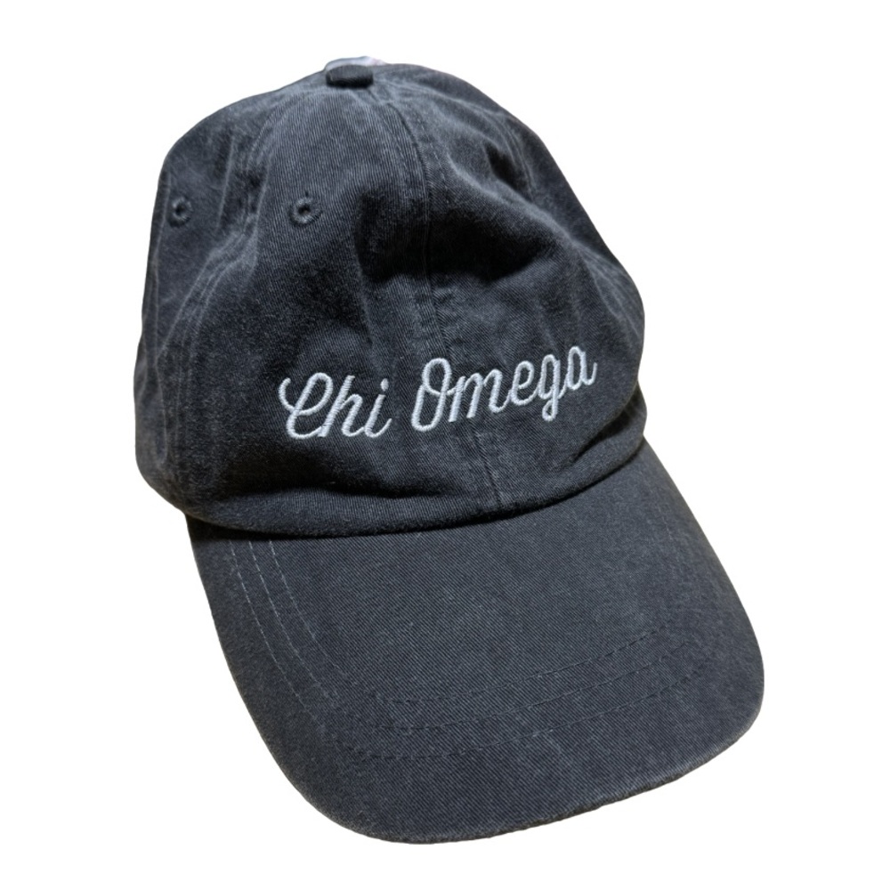 chi omega baseball hat adjustable excellent condition